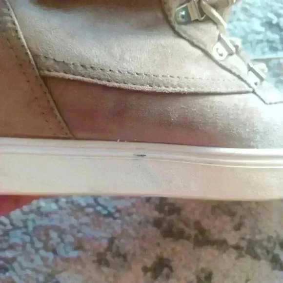 Madden Girl Womens Provo Faux Fur Beige Boot 7 - Picture 12 of 14